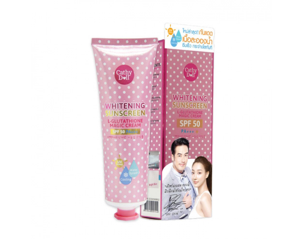 Cathy Doll Whitening Sunscreen L-glutathione Magic Cream SPF50 PA+++