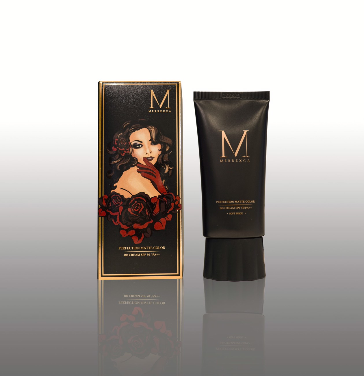 Merrez'ca Perfection Matte Color BB Cream SPF50 PA++, Oil Control 50ml. - Image 2