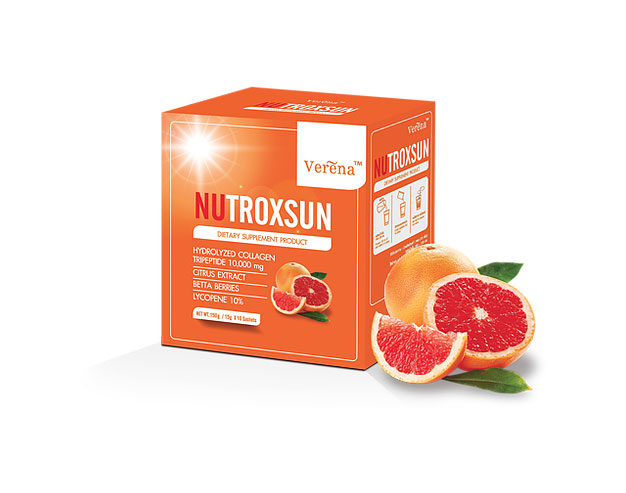 Nutroxsun 360 UVA UVB Natural Dietary Supplement Sunscreen (15g * 10 sachets)