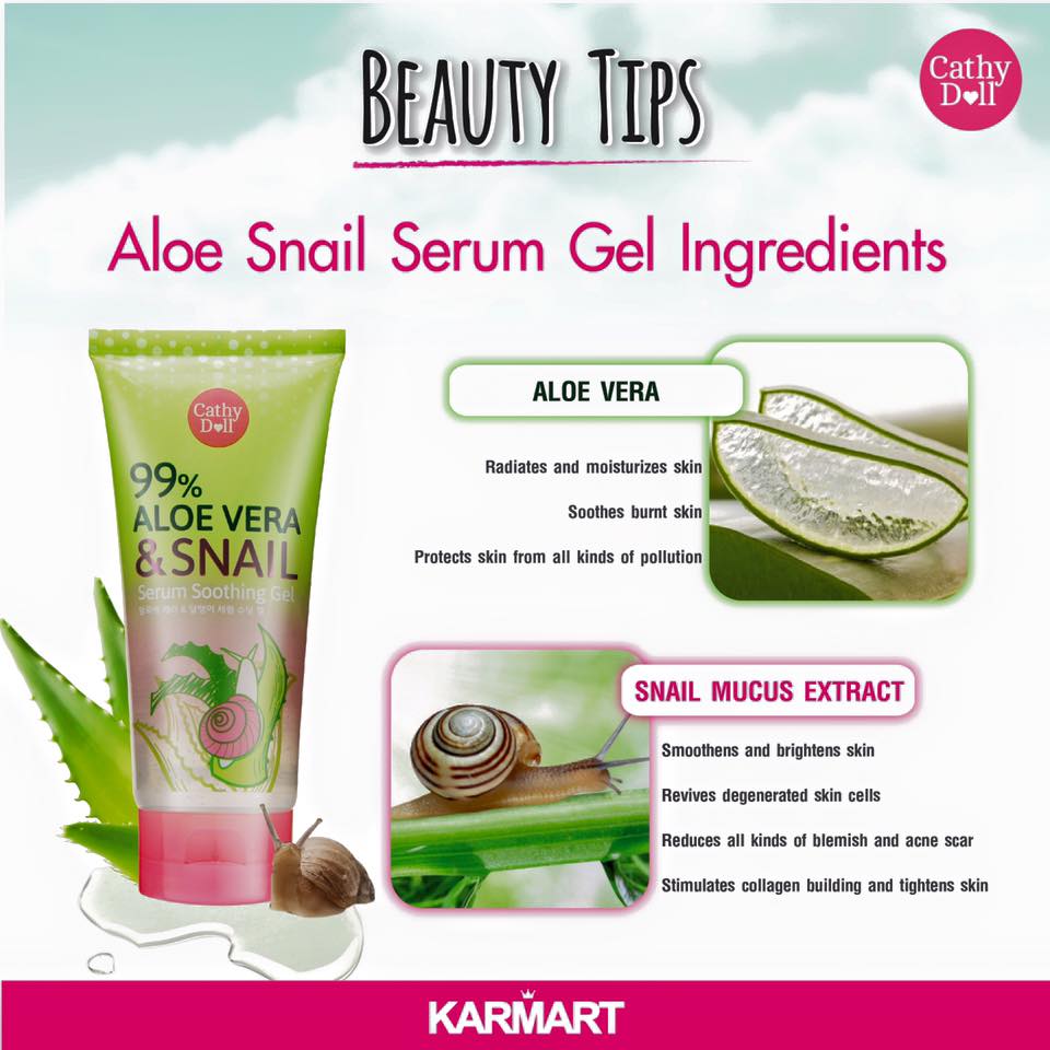 Aloe vera & Snail Serum
