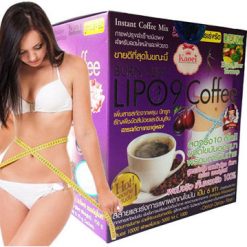 LIPO 9 BURN SLIM INSTANT COFFEE Hight Fiber Sugar Free Slim down Fit & Firm