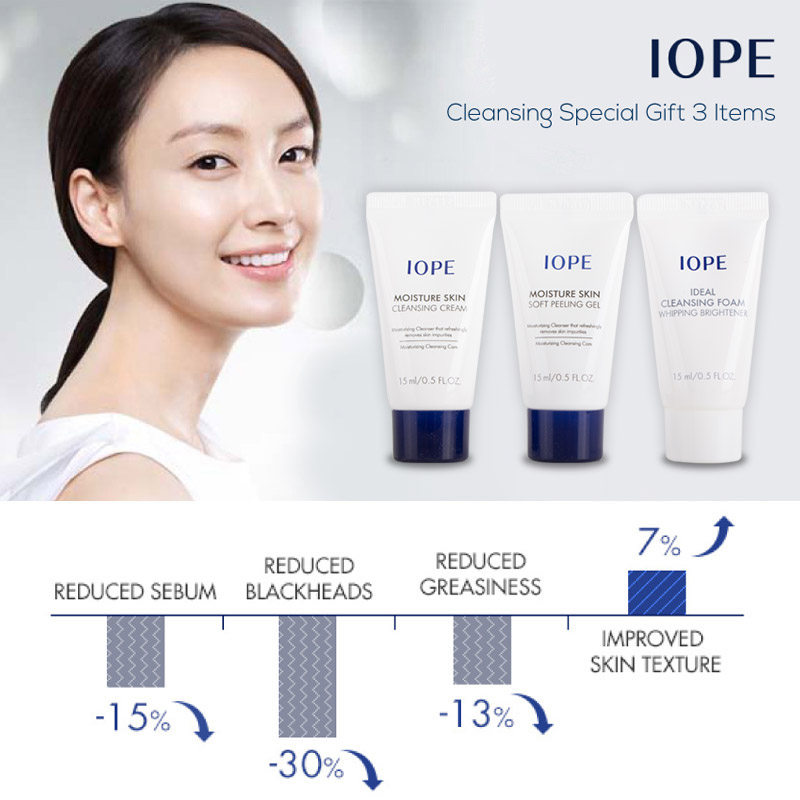 IOPE Cleansing Special Gift Set (3 Items) - Image 2