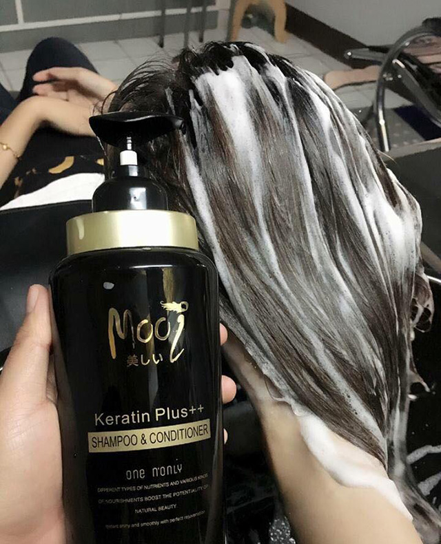 Mooi Keratin Plus++ Shampoo & Conditioner - Image 7