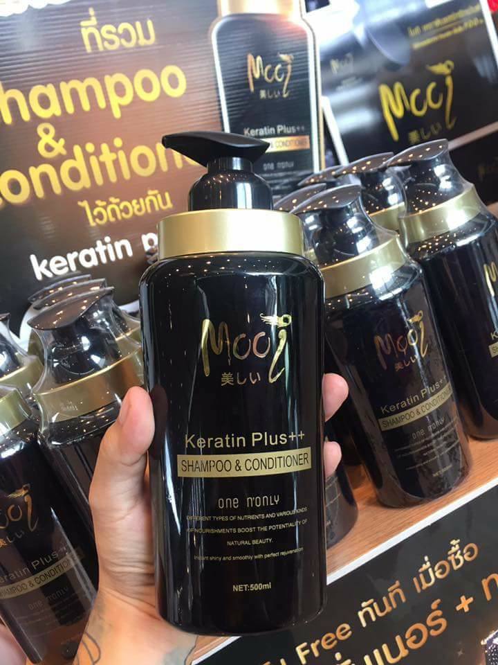 Mooi Keratin Plus++ Shampoo & Conditioner - Image 2