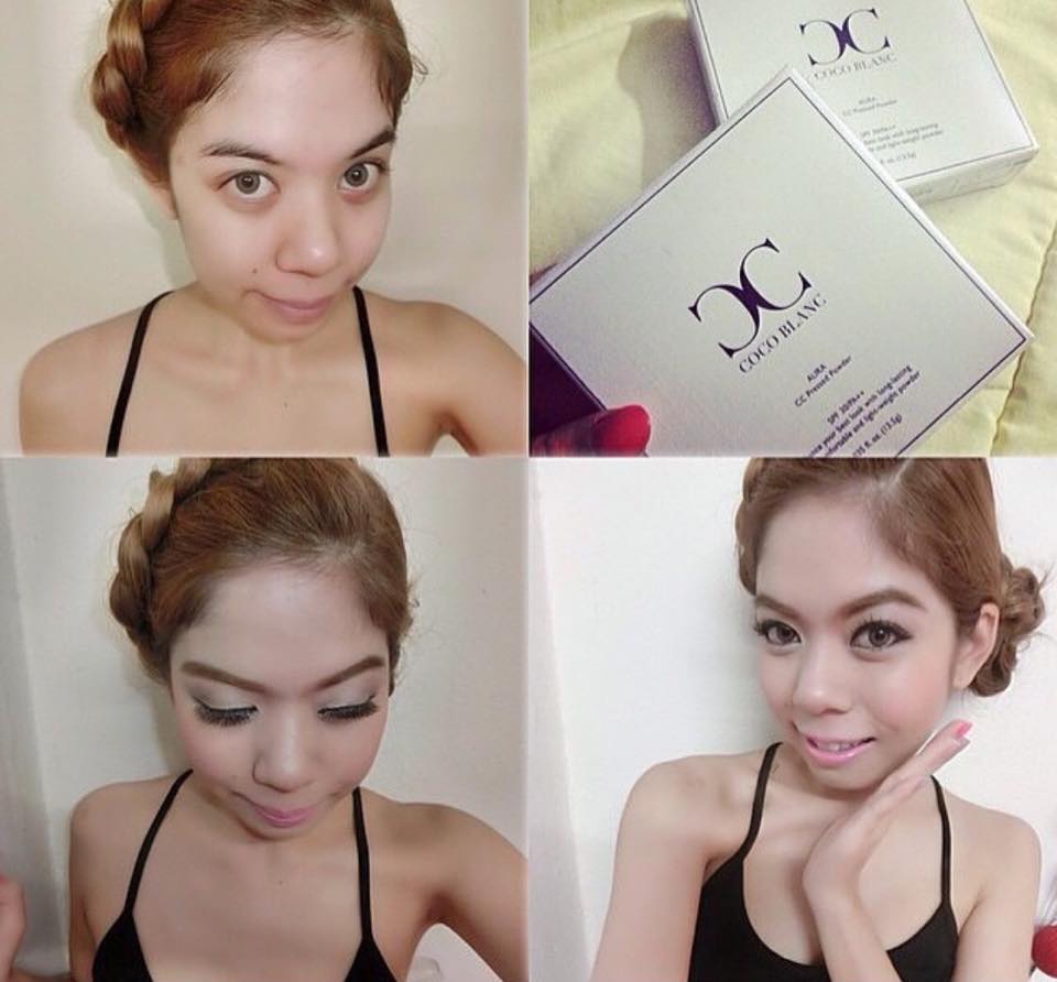 Coco Blanc Aura CC Pressed Powder - Image 9