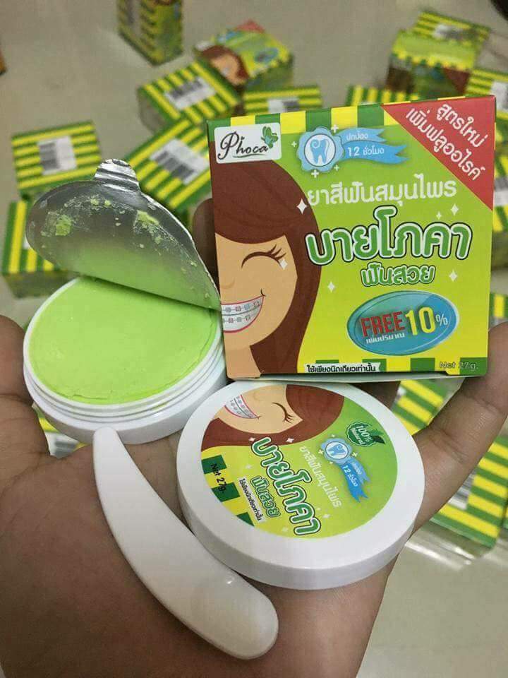 Fluoride & Herbal Whitening Toothpasste by Phoca - Image 5