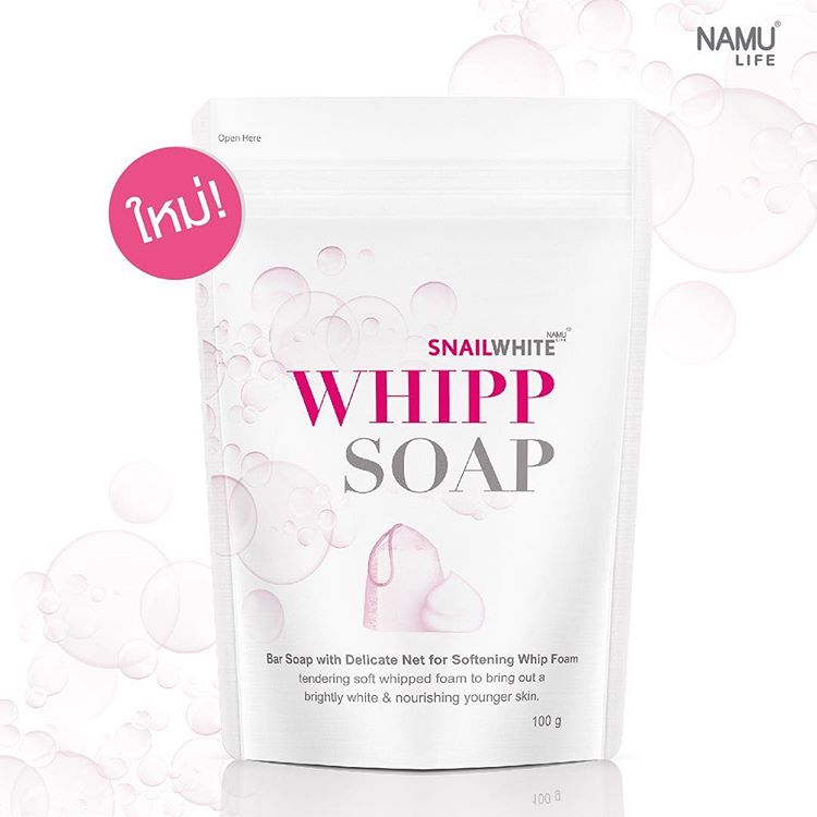 Namu Life SnailWhite Whipp Soap