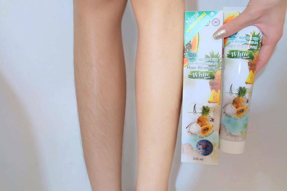 Cho-Ar Hair Removal White Mask - Image 8
