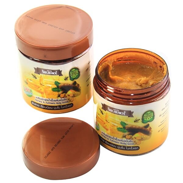 Nature Rich Honey & Turmeric Body Scrub 95% - Image 2
