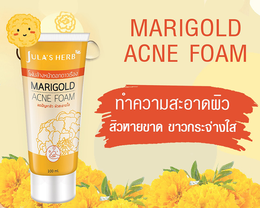 Marigold Acne Foam by Jula's Herb - Image 3