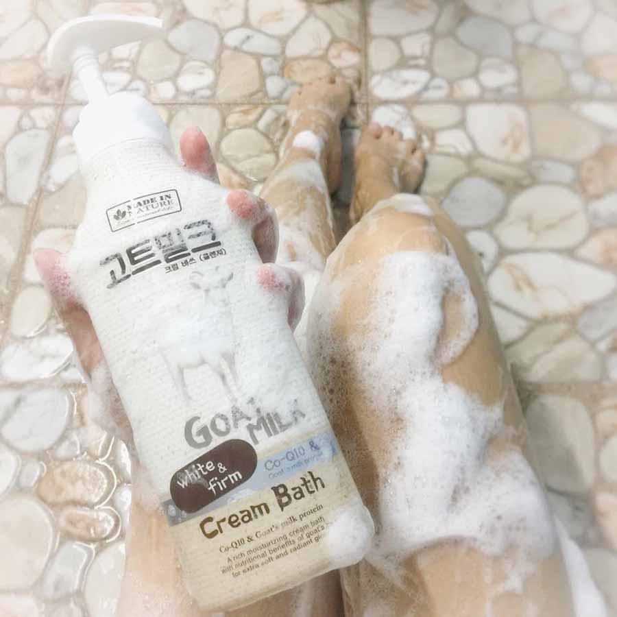 Made in Nature Goat Milk Cream Bath - Image 8