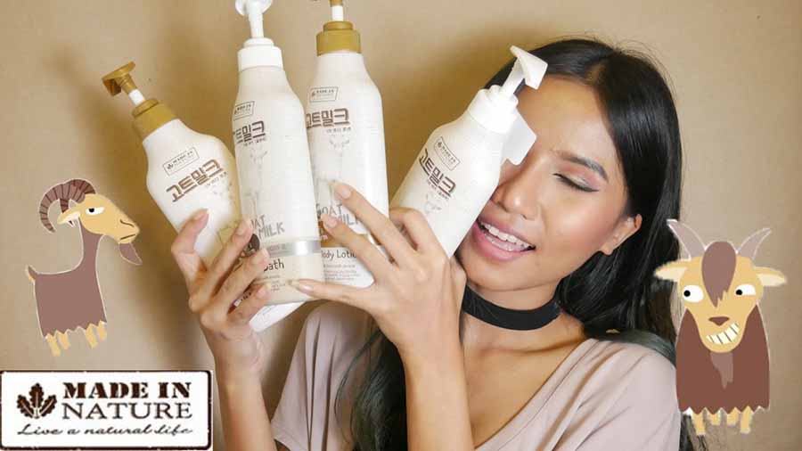 Made in Nature Goat Milk Cream Bath