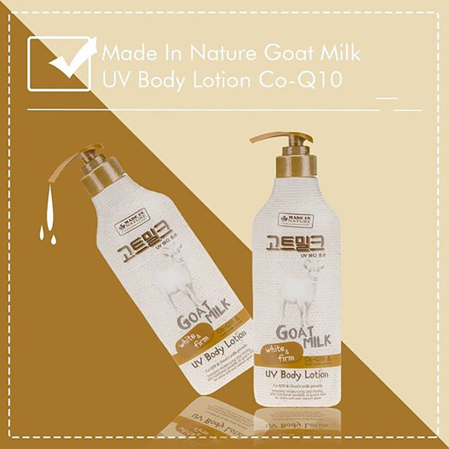 Made in Nature Goat Milk UV Body Lotion