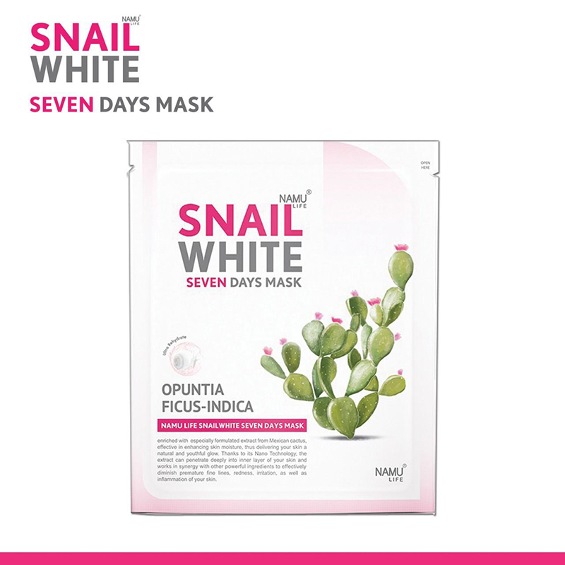 Namu Life Snail White Seven Days Mask - Image 2