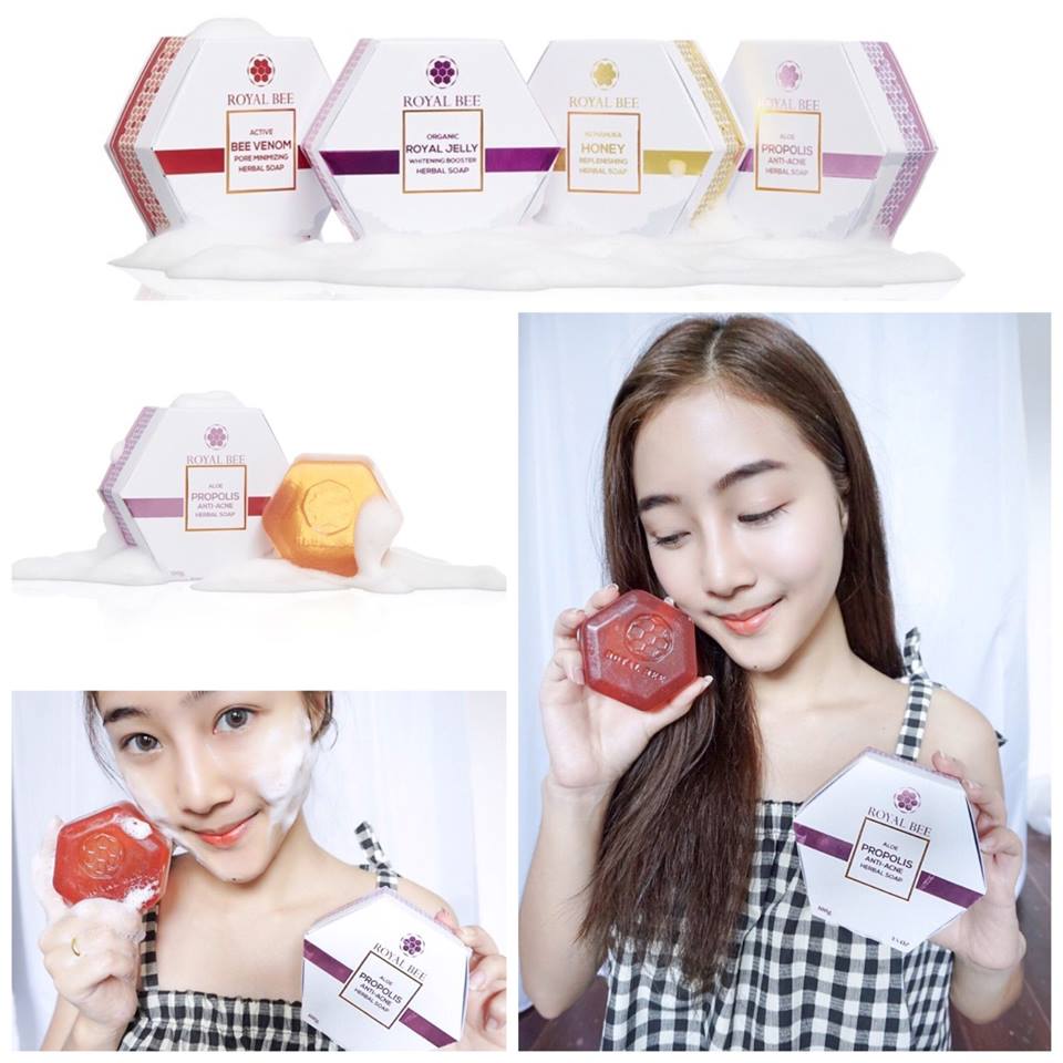 Royal Bee Aloe Propolis Anti-Acne Herbal Soap - Image 7