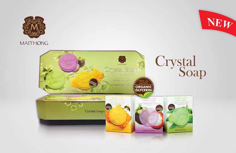 Maithong Crystal Soap Olive / Noni - Image 3