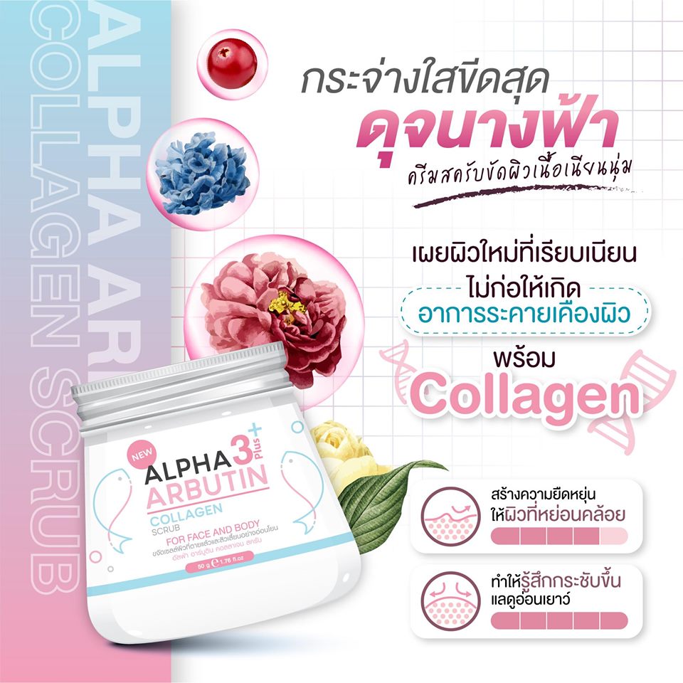 Alpha Arbutin Collagen Scrub - Image 2