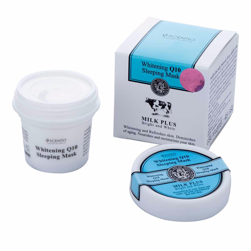 Scentio Milk Plus Whitening Q10 Sleeping Mask - Image 3