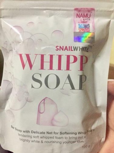 SnailWhite Whipp Soap Review