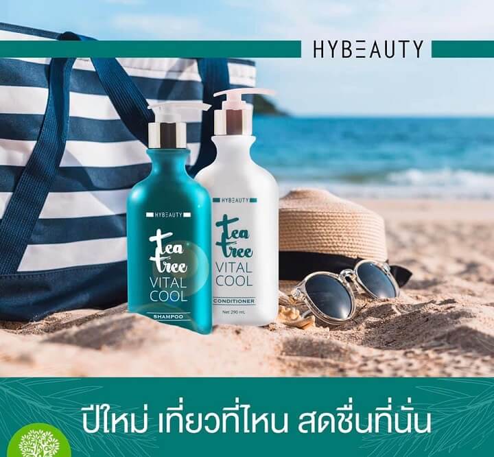 HyBeauty Tea Tree Vital Cool Shampoo & Conditioner - Image 3