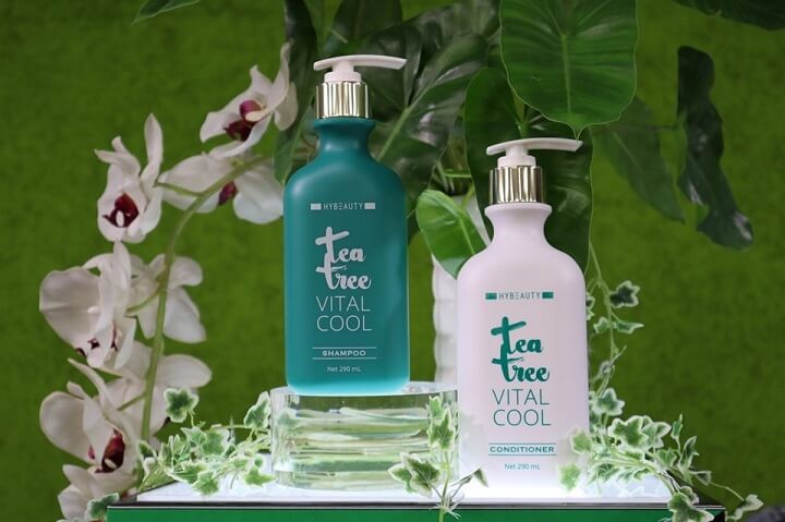 HyBeauty Tea Tree Vital Cool Shampoo & Conditioner - Image 4