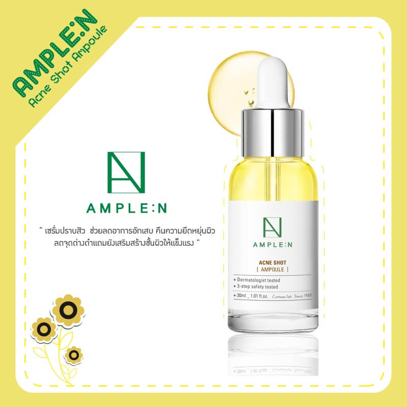 Ample N Acne Shot Ampoule by Coreana Lab - Image 2