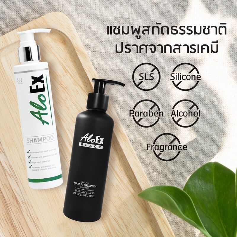 AloEx Hair Regrowth Shampoo - Image 2