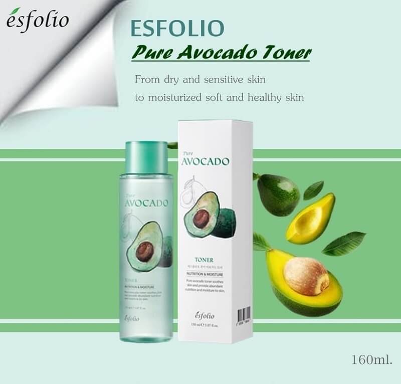 Esfolio Pure Avocado Toner