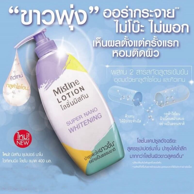 Mistine Super Nano Whitening Lotion - Image 2