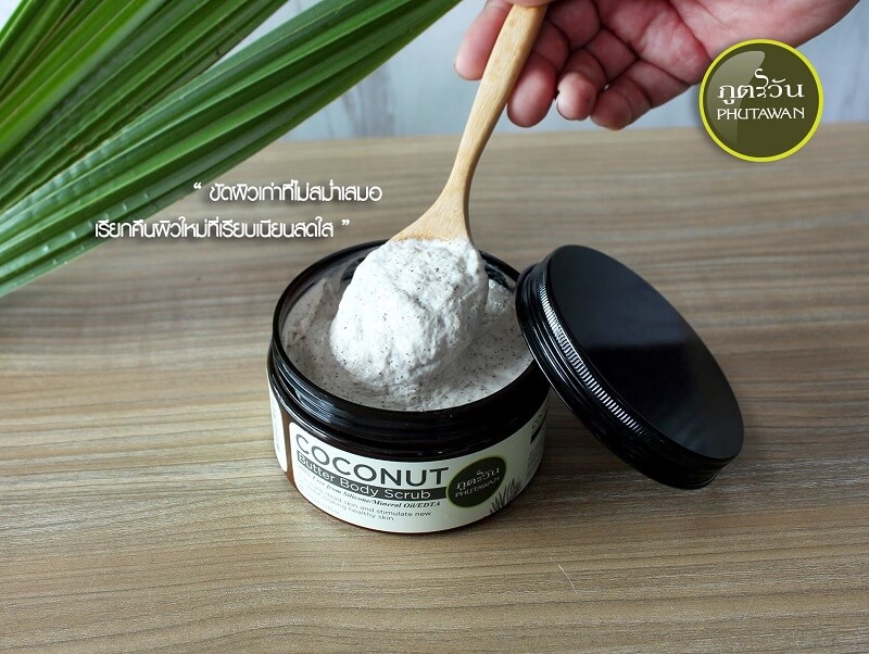 Phutawan Coconut Butter Body Scrub - Image 4