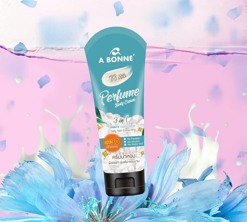 A Bonne BB Milk Perfume Body Cream SPF30/PA++++ - Image 3