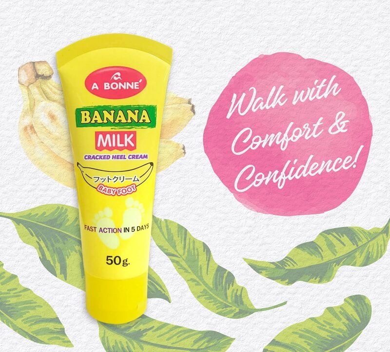A Bonne Banana Milk Cracked Heel Cream Baby Foot - Image 6