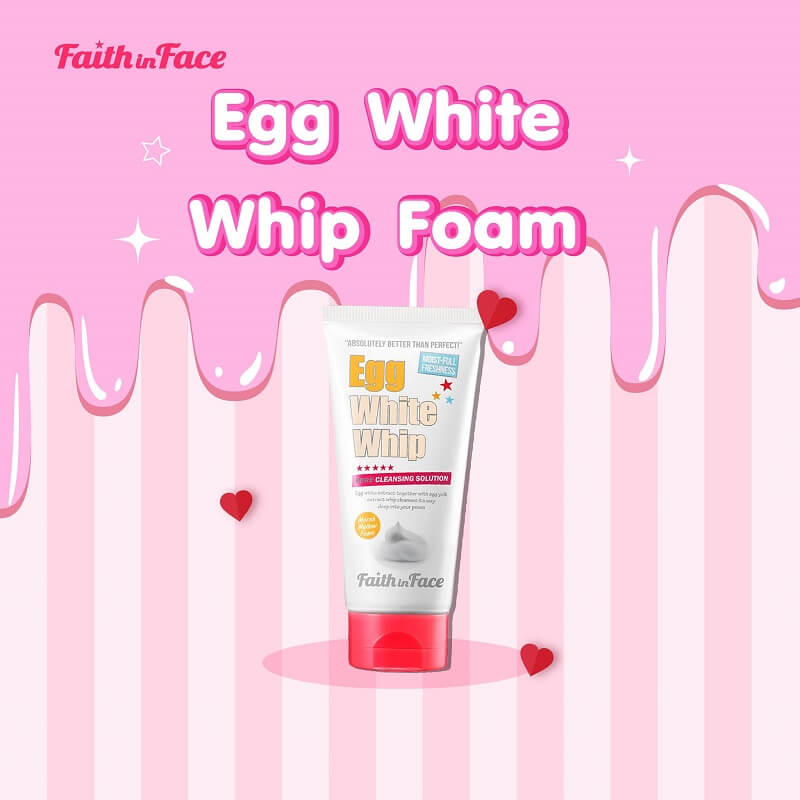 Faith in Face Egg White Whip Cleansing Foam - Image 4