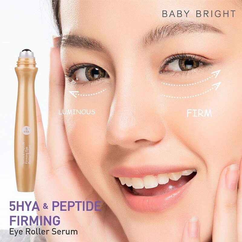 Baby Bright 5HYA & Peptide Firming Eye Roller Serum - Image 5