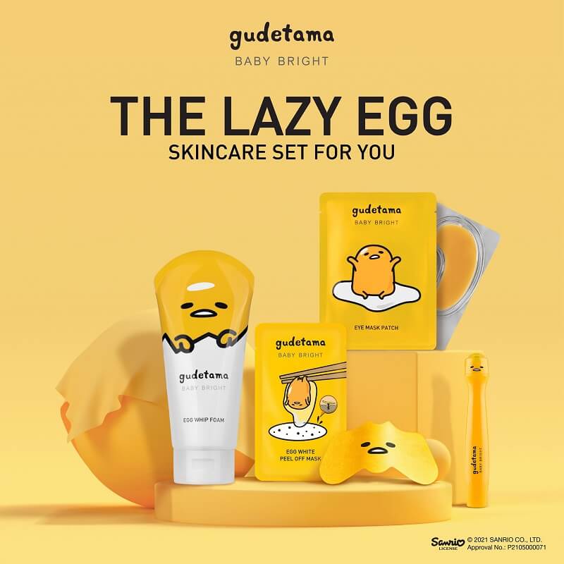 Baby Bright Gudetama Egg Whip Foam - Image 6