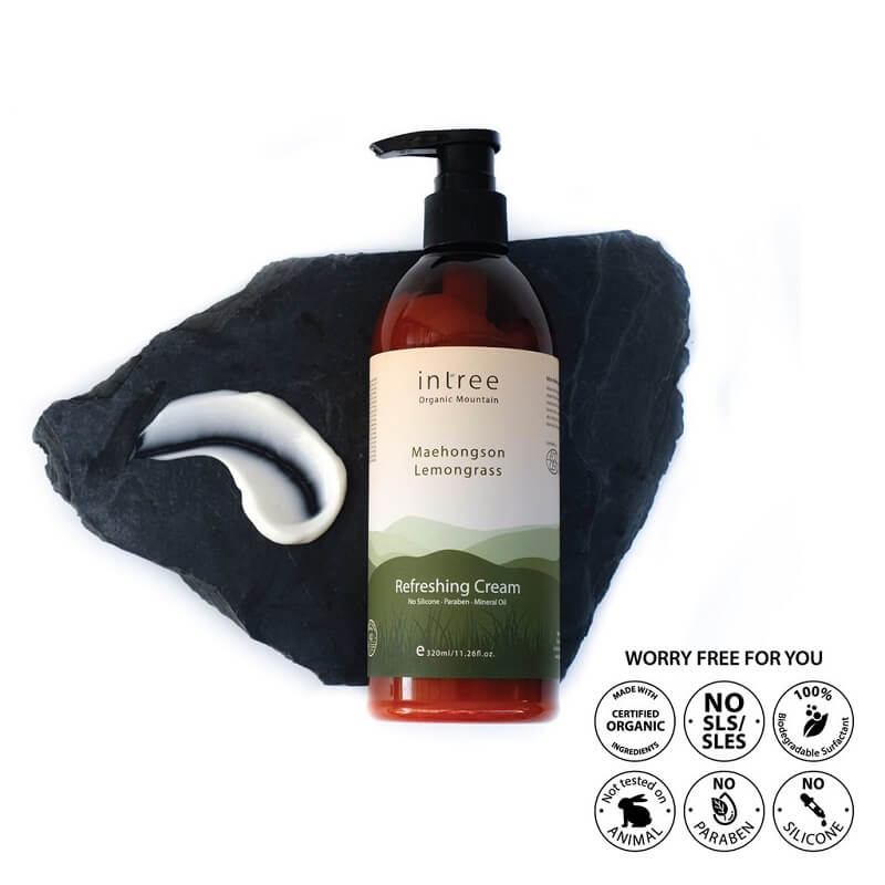 Intree Organic Mountain Lemongrass Refreshing Cream