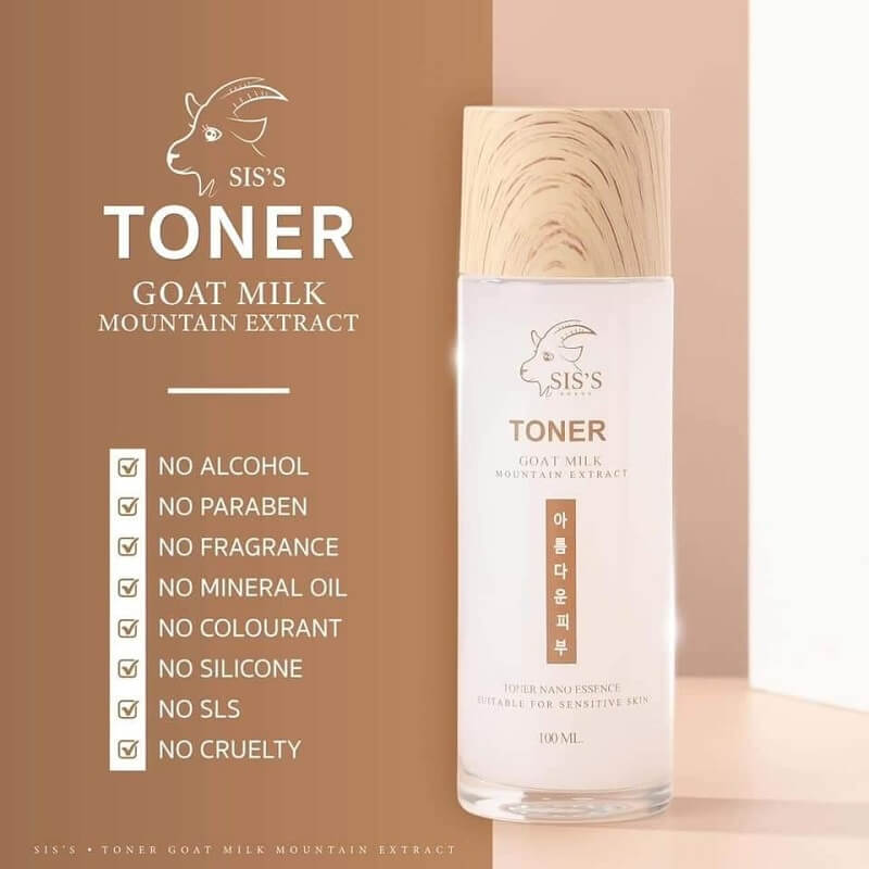 SIS’S Toner Goat Milk