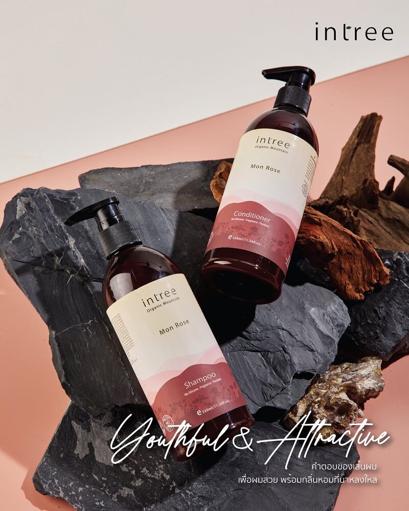 Intree Organic Mountain Mon Rose Shampoo by Phutawan - Image 6