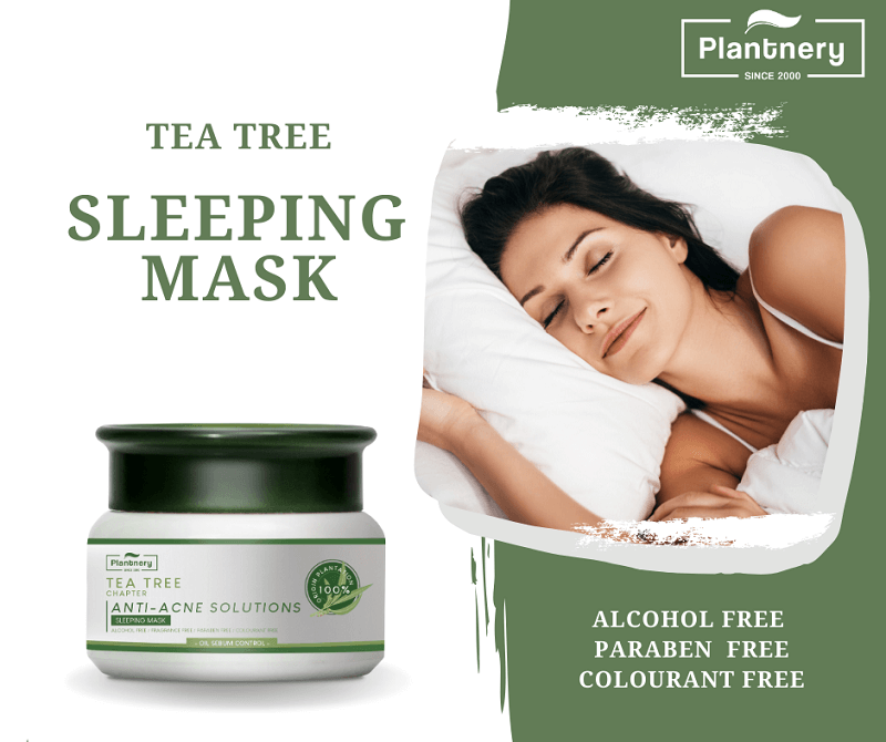 Plantnery Tea Tree Sleeping Mask