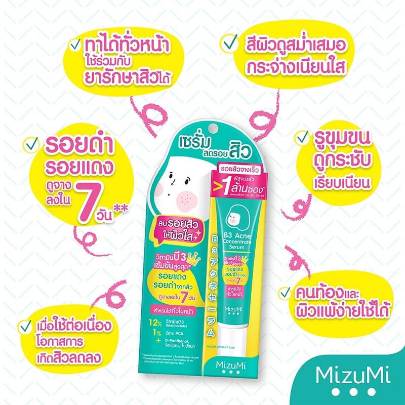 Mizumi B3 Acne Concentrate Serum - Image 4