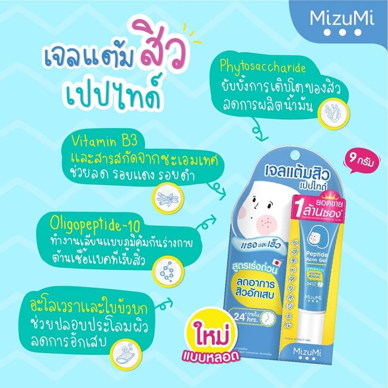 Mizumi Peptide Acne Gel