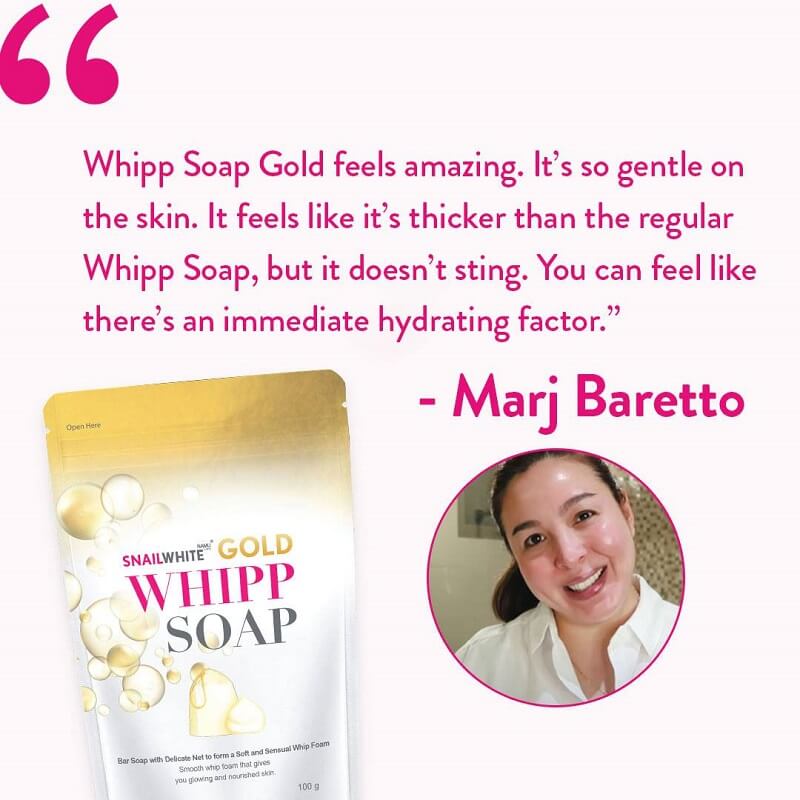 Namu Life Snail White Whipp Soap Gold - Image 5