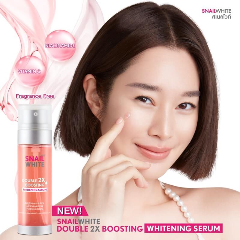 Namu Life Snail White Double Boosting Whitening Serum
