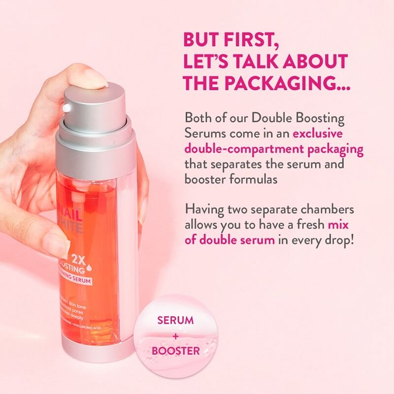 Namu Life Snail White Double Boosting Whitening Serum - Image 5