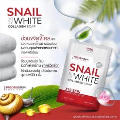 Snail Body White Collagen Soap