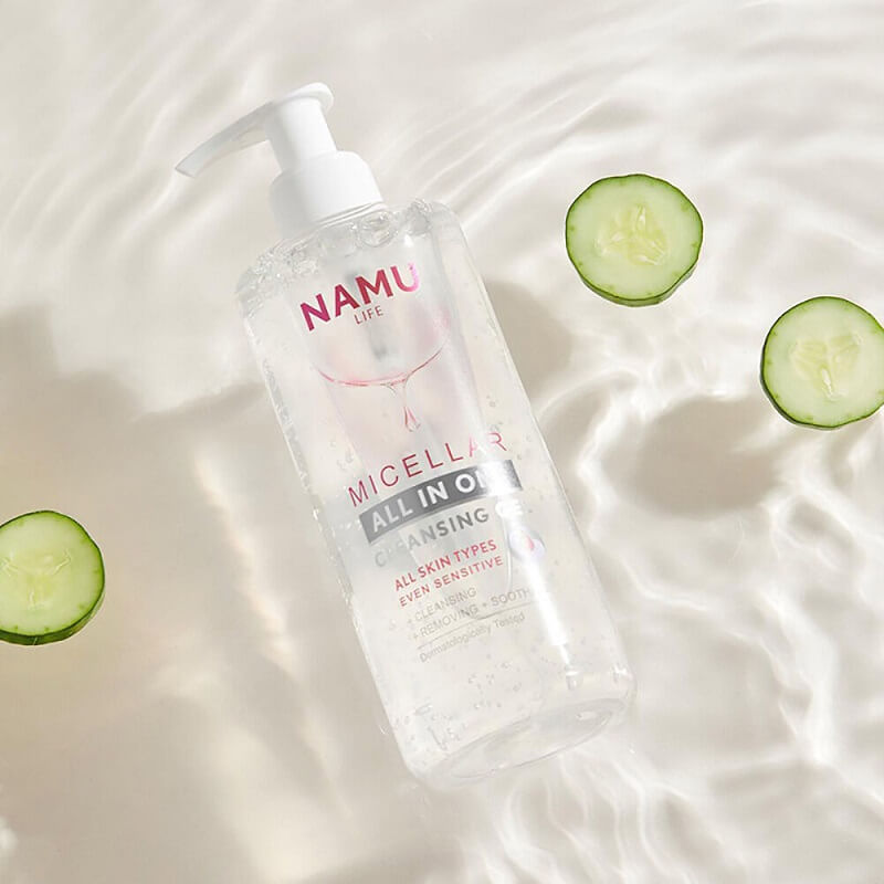 Namu Life Snail White Micellar All In One Cleansing Gel - Image 4