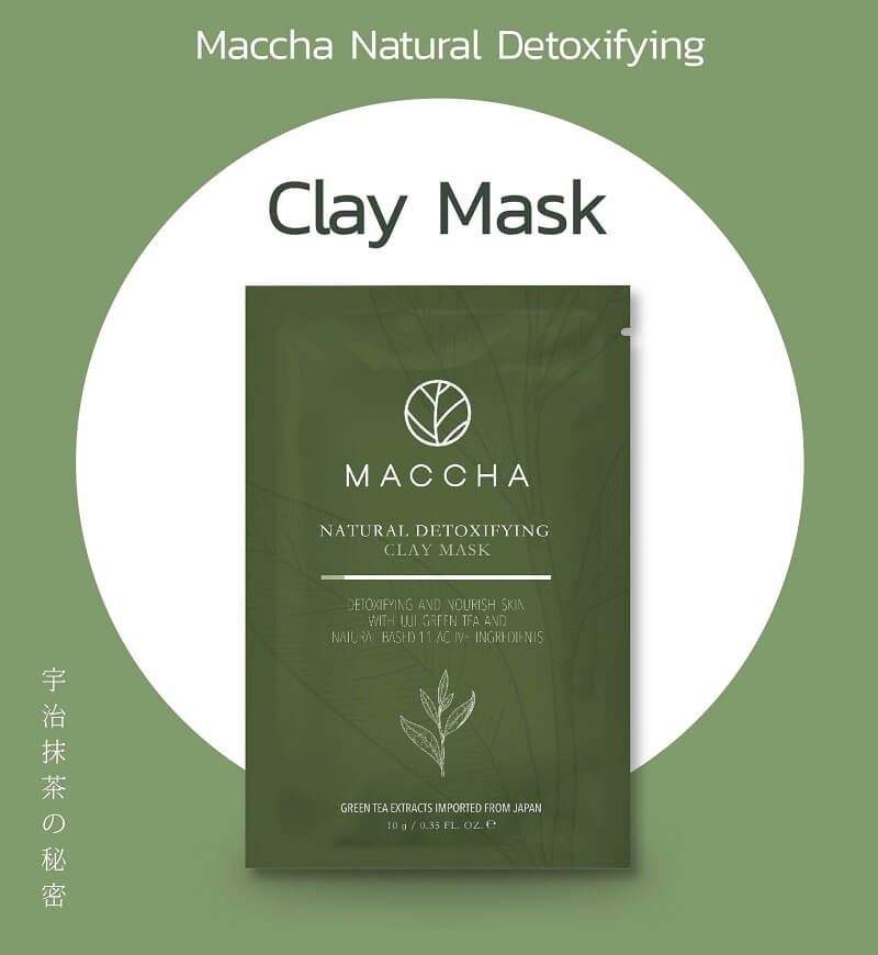 MACCHA Natural Detoxifying Clay Mask