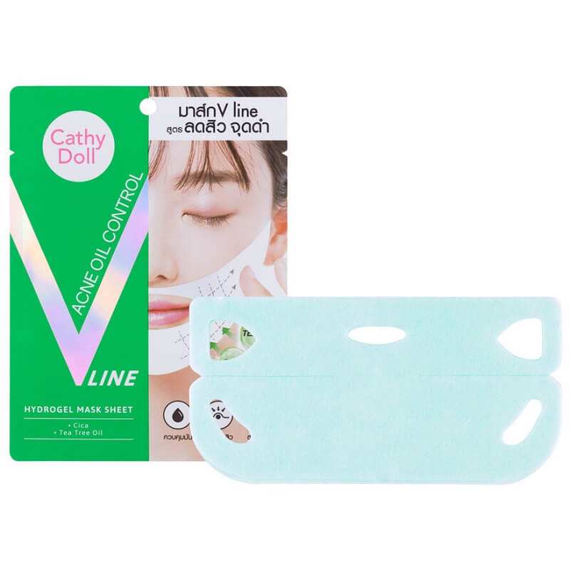 Cathy Doll Acne Oil Control V Line Hydrogel Mask Sheet - Image 2