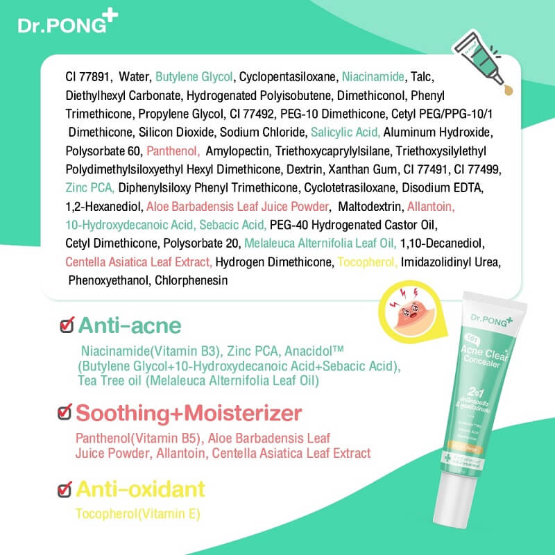 Dr.Pong 101 Acne Clear Concealer - Image 4