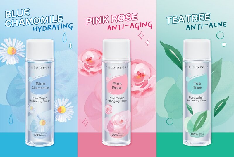 Cute Press Pure Origin Chamomile Hydrating Toner - Image 5